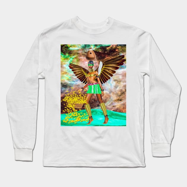 AFRICAN VENUS : NNE-AKU / OMA-AKU BY SIRIUS UGO ART Long Sleeve T-Shirt by uchenigbo